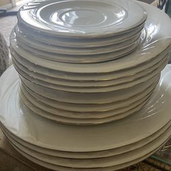 20 Pieces Antique China U T E