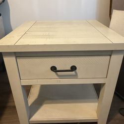 White Single Dresser 24 X 24 X 24