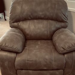 Leather Recliner Chair