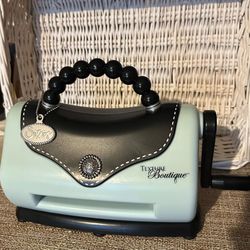 Sizzix Baby Blue Texture Boutique Embossing Machine Cardmaking