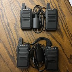 22 Chanels. Walking Talking Rechargeable Walking Talkings $25 each