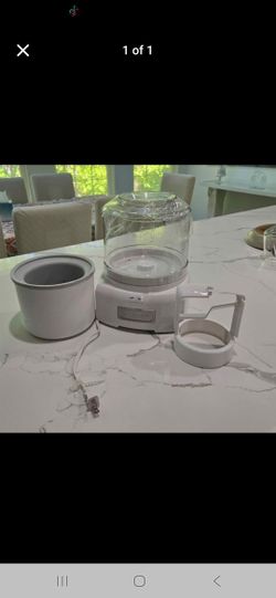 Homemade Ice Cream & Sorbet Maker - Like New!