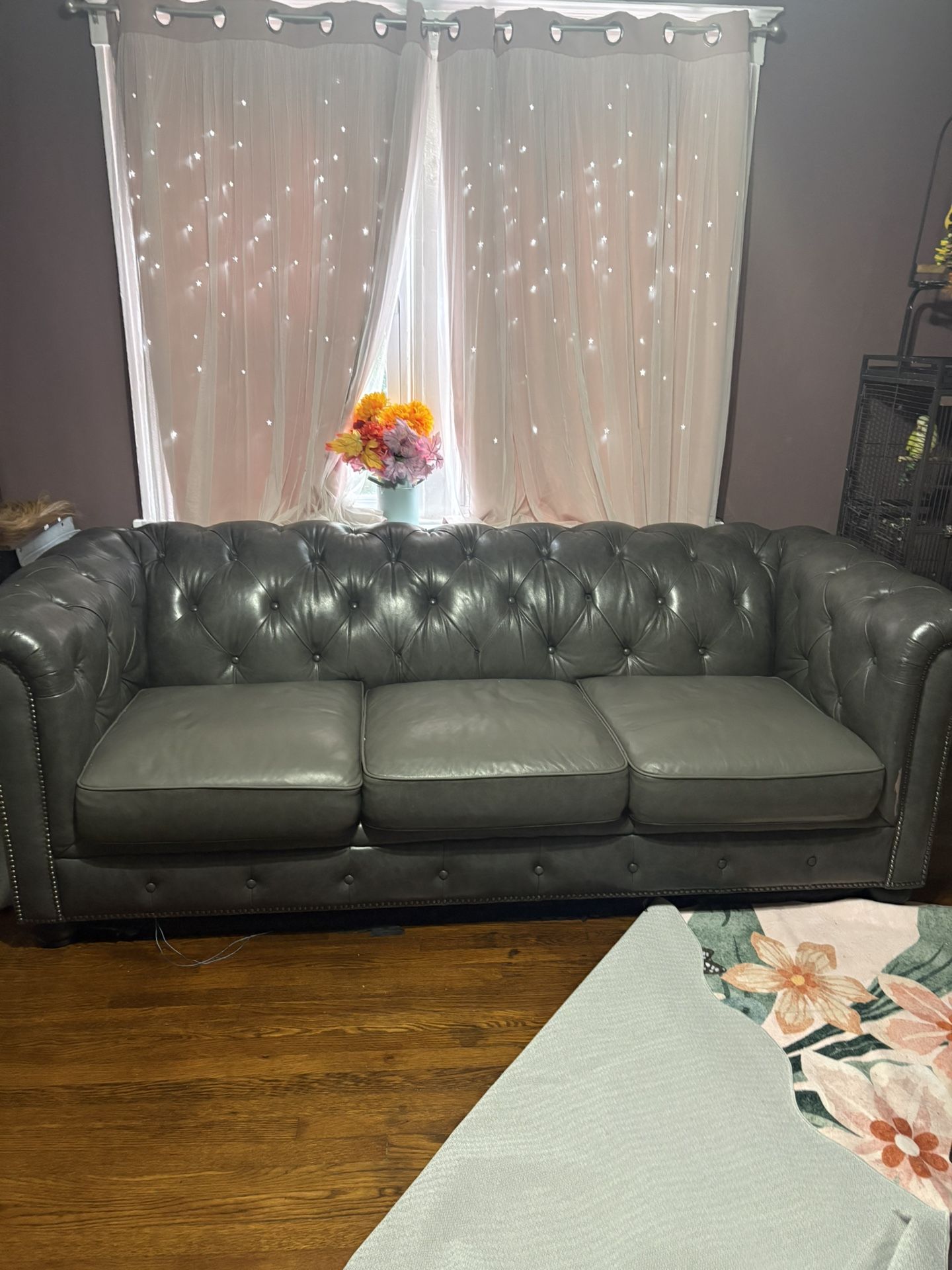 Leather Couch And Chair