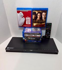 SONY BLU-RAY PLAYER BUNDLE