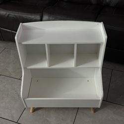Kids Bookshelf And Toy Storage