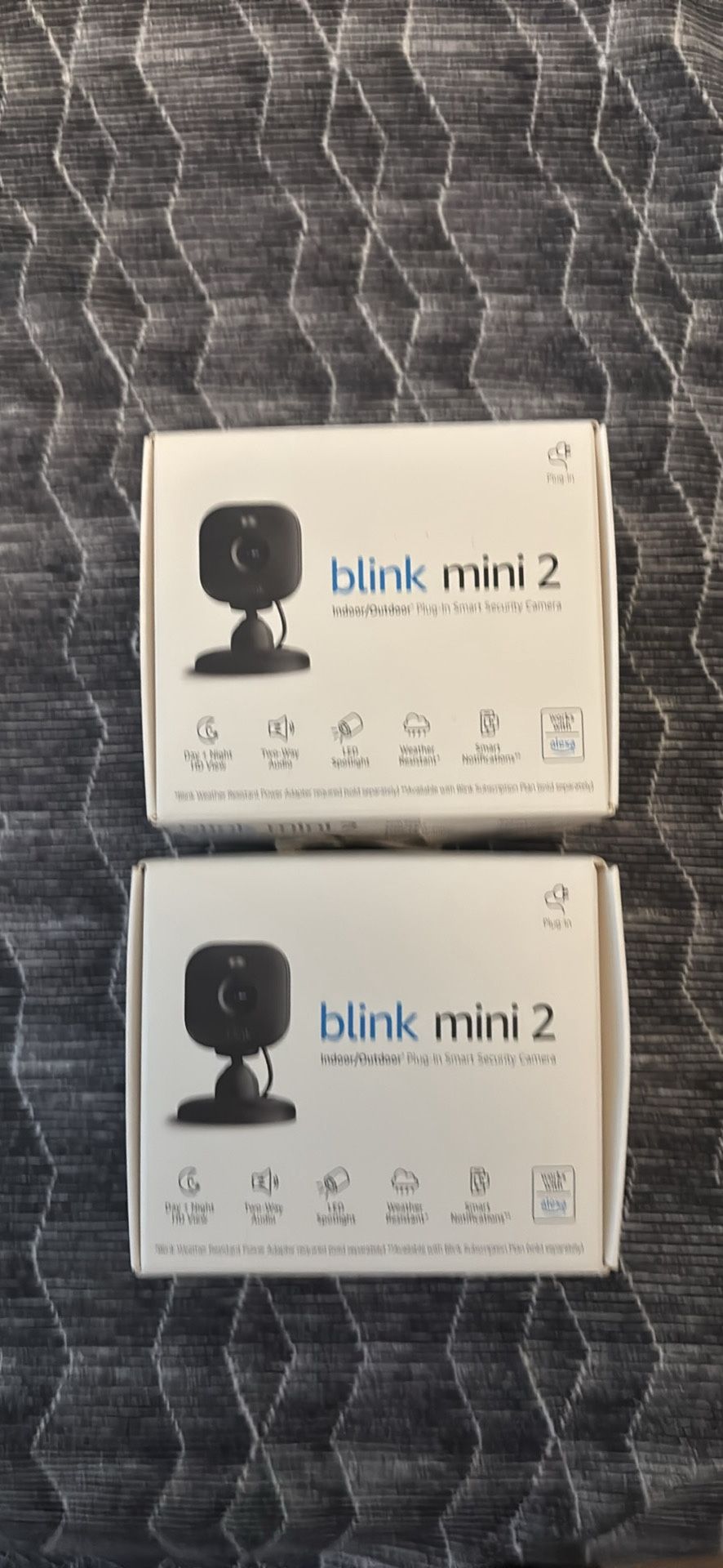 2 Blink Mini Cameras