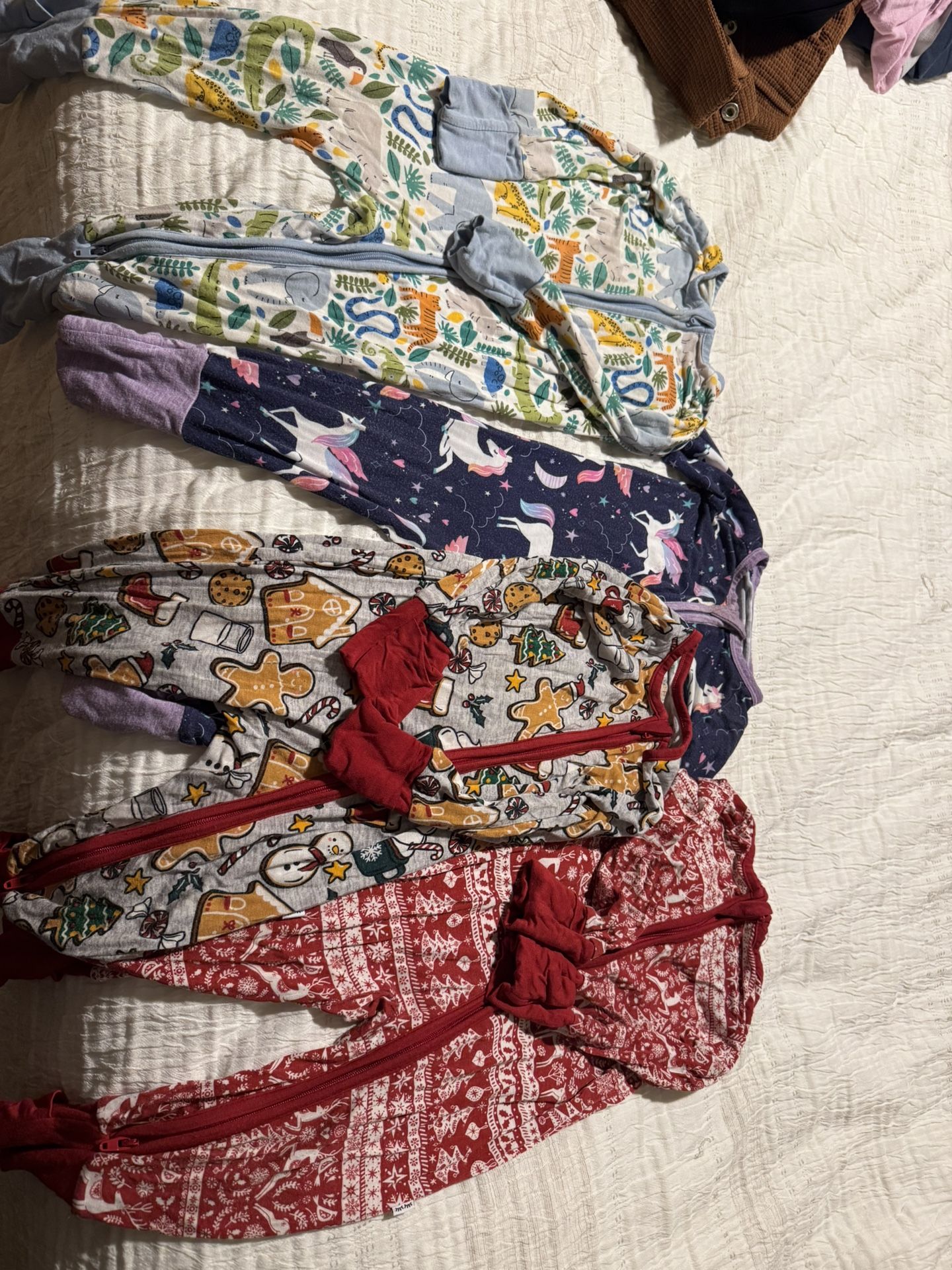 Little Sleepies Pajamas $15 Each Or 50 For All