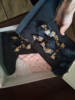 Black Juicy Couture Boots