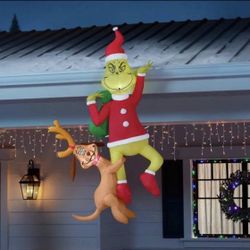 Grinch hanging Inflatable