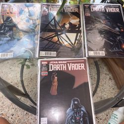 Lot of 4 Star Wars Darth Vader Comics (2015 Marvel) #22- 25, Excellent