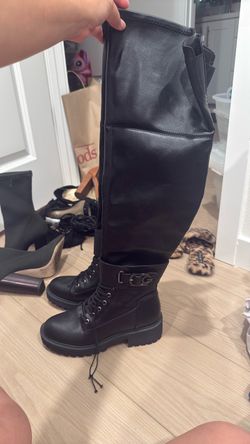 Guess knee high boots