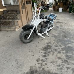 Mini Bike 105 CC It Still Runs Really Good 