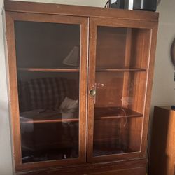 Vintage China Cabinet 