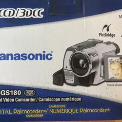 Panasonic PV-GS 180  Digital Video Camcorder 