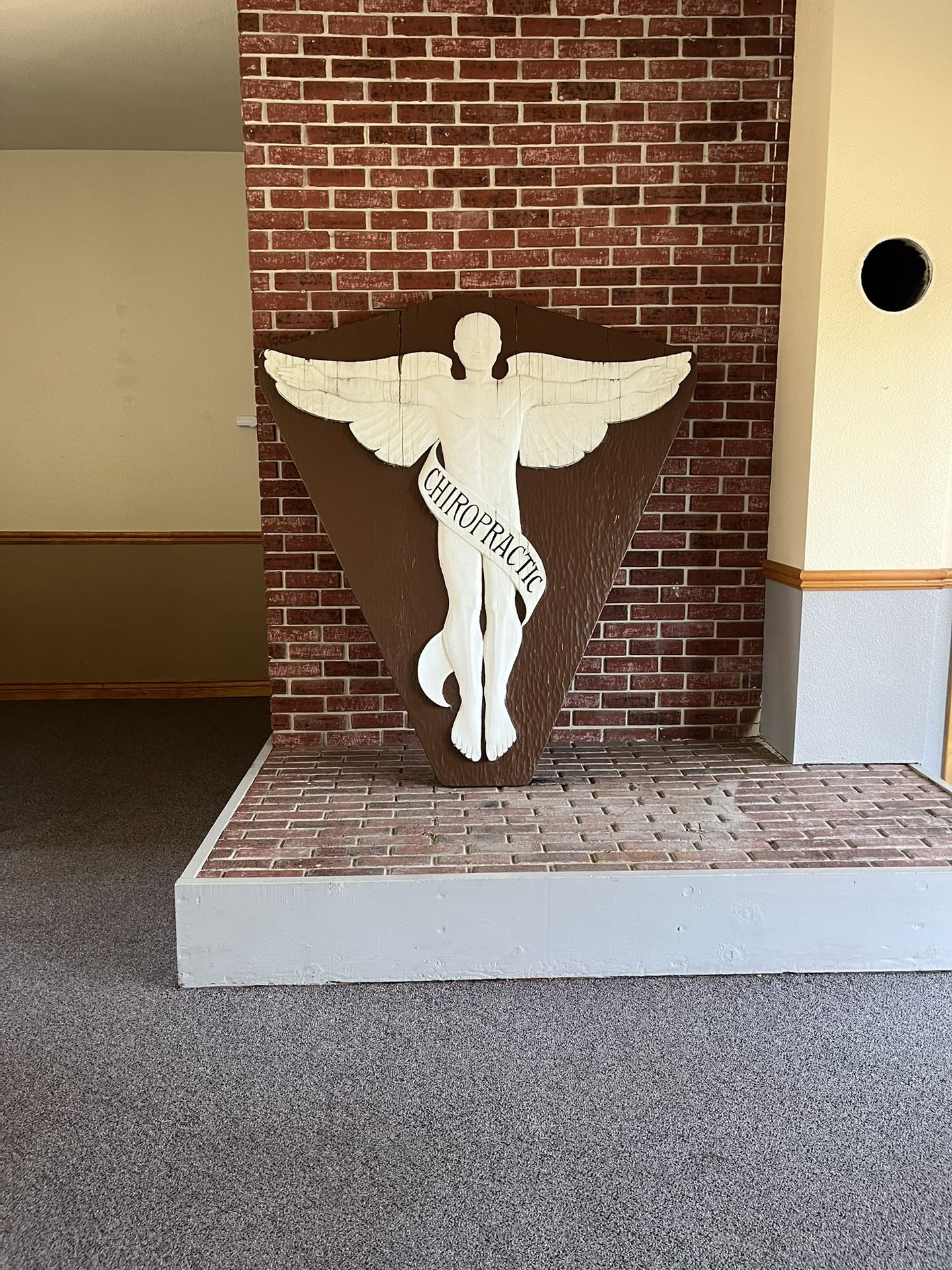 Custom Crafted Chiropractic Sign
