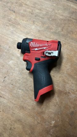 Milwaukee M12 FUEL 12V Lithium-Ion Brushless Cordless 1/4 in. Hex Impact Driver (Tool-Only)