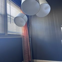 Tall 3 Headed Floor Lamp 