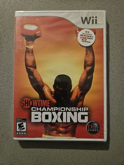 Showtime Championship Boxing Nintendo Wii