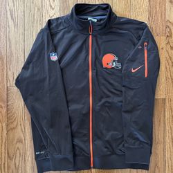 Cleveland Browns Nike On-Field Jacket Size Large
