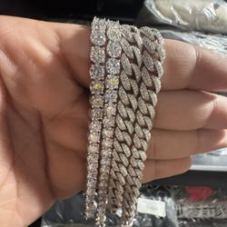 SS952 Moissanite Bracelets