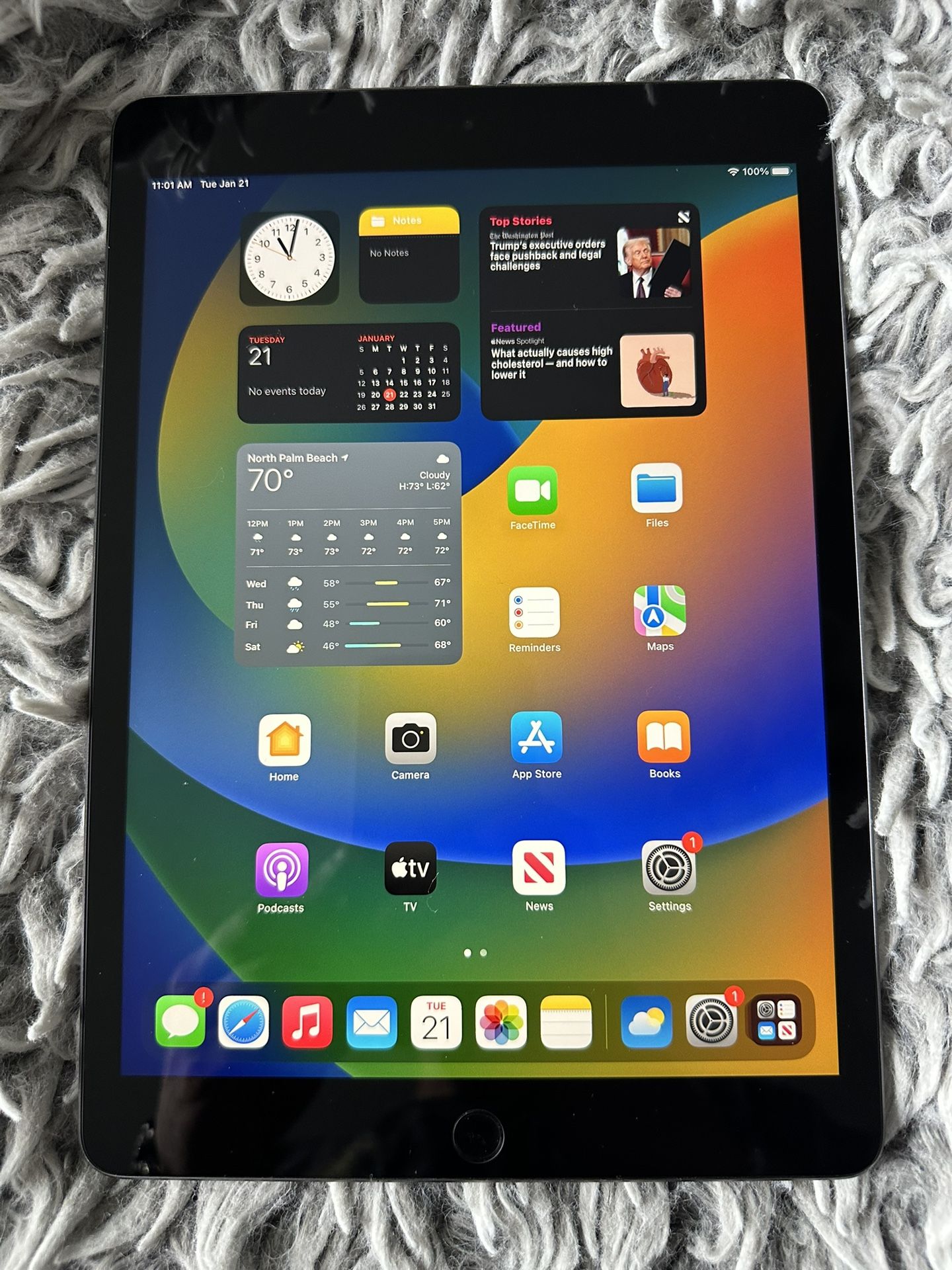 iPad 9th Generation Excellent Condition - Latest iOS Compatible