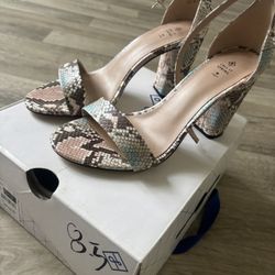 Snakeskin Heels 