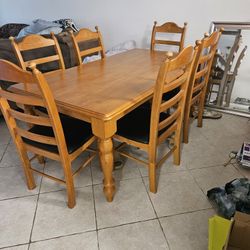 Dinning Table And 6 Chair