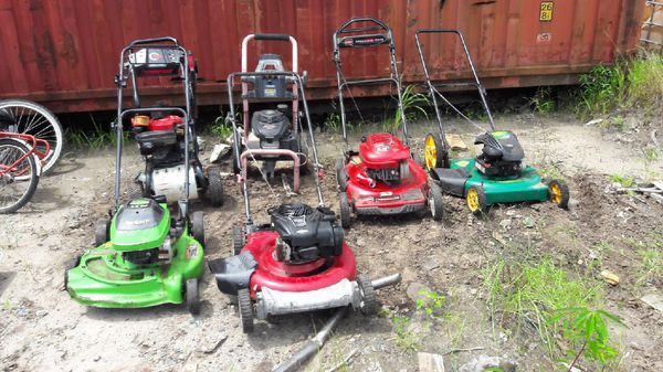 Message me, if you have junk lawnmowers or no longer want lawn mowers