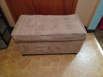 Bench With Storage And Cushioned Top