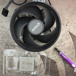 Ryzen 5 3600 w cpu cooler & thermal paste