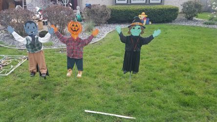 3d Halloween cut out decorations