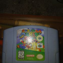 Nintendo 64 Video Game  For Super MARIO