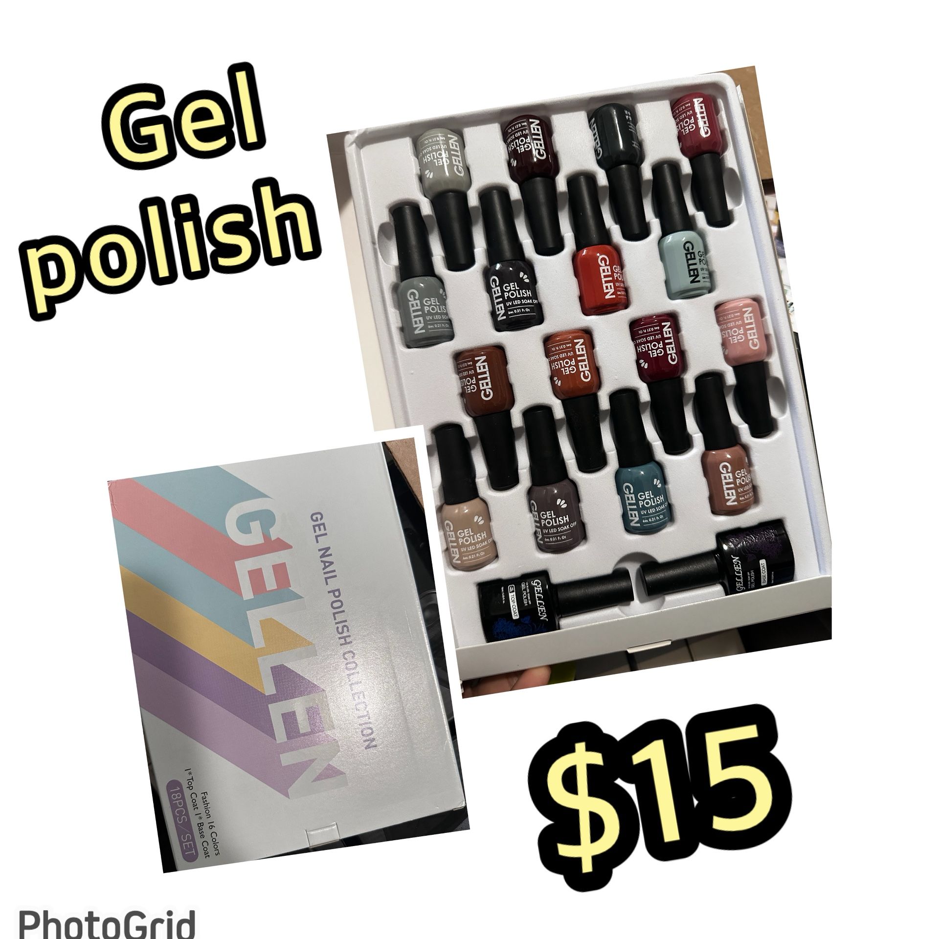 Gel Polish And Uv/Led Lamp