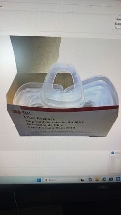 3M 501 FILTER RETAINER #7054 BOX OF 20