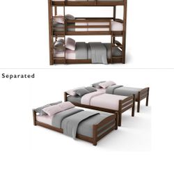 Triple Bunk Bed- $100