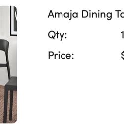 Amaja dining Table By lark Manor