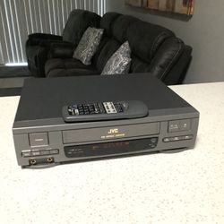 * Jvc * Hq 4-head VHS Vcr With Hi-spec Drive System . Excellent Condition . Must See . Remote Control . 