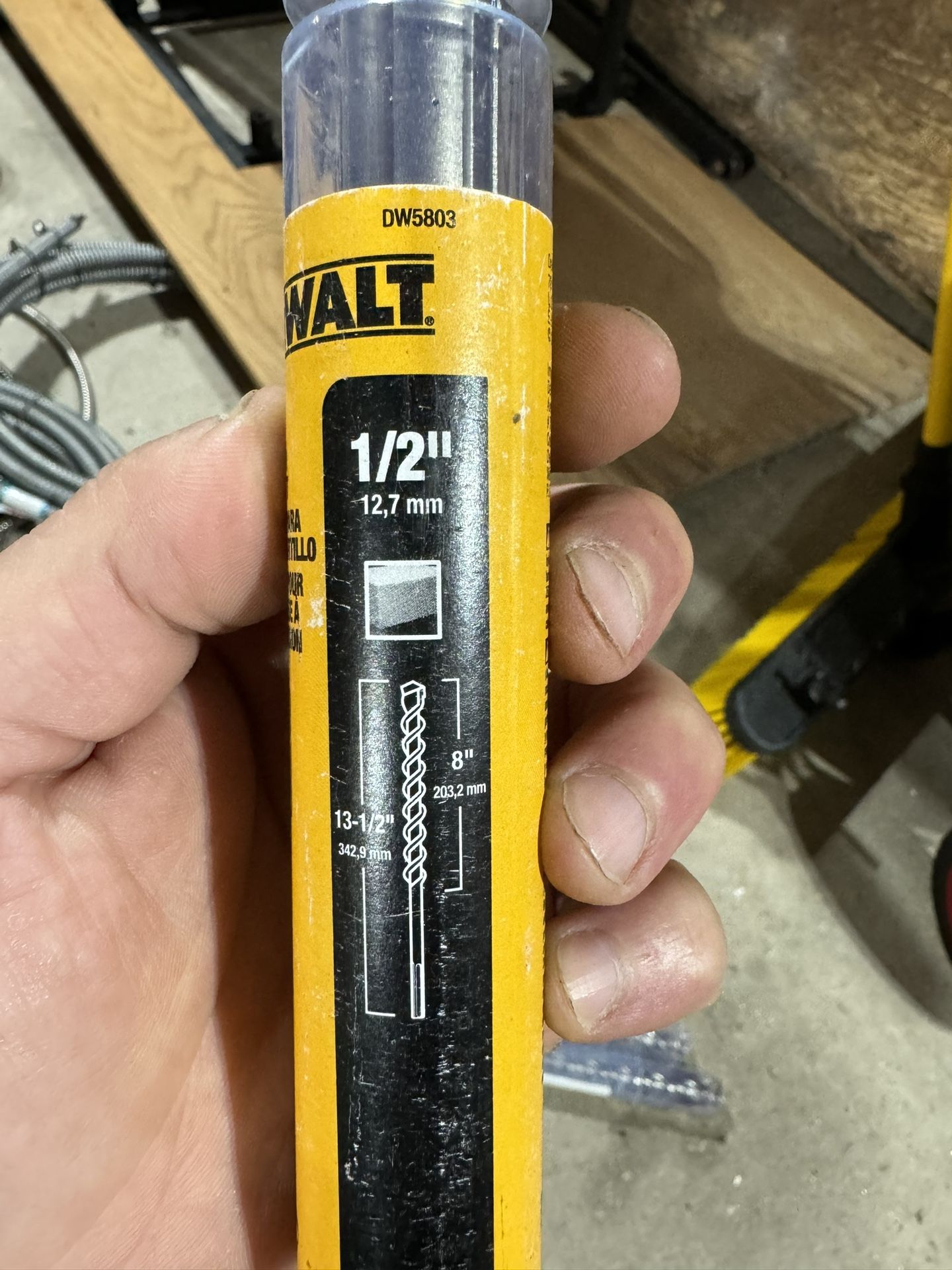 Dewalt Sds Max 1/2” Drill Bit