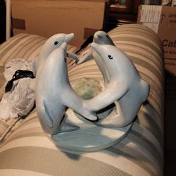 Dolphins Candle Holder 