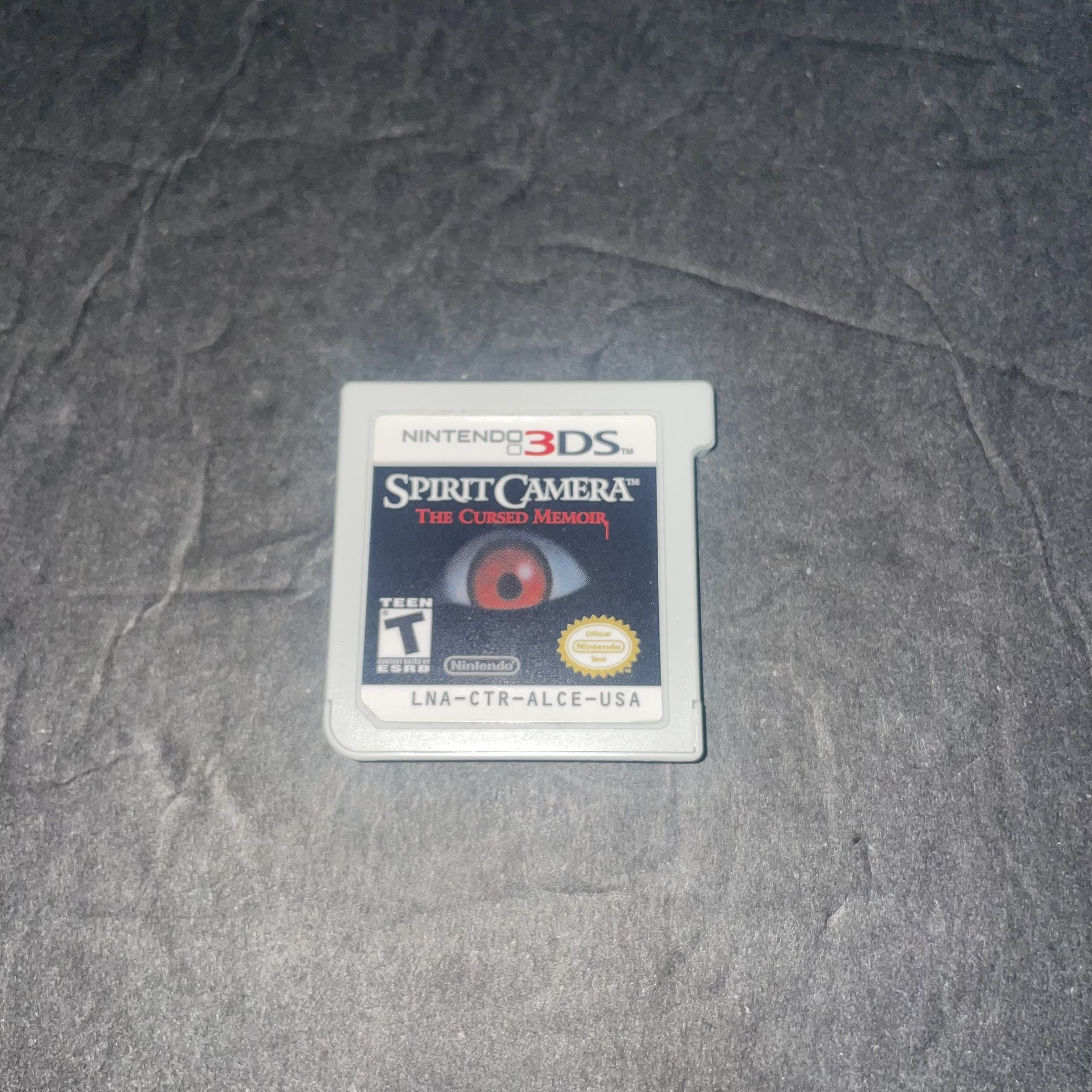 Nintendo 3DS Spirit Camera The Cursed Memoir 