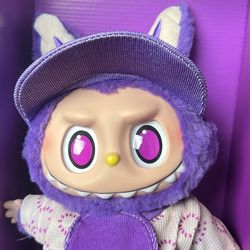 LABUBU The Monstere BF Fance Noe Purple Doll