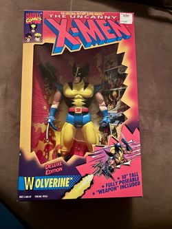1993 Toy Biz Marvel Comics Uncanny X-Men Deluxe Edition Wolverine action figure