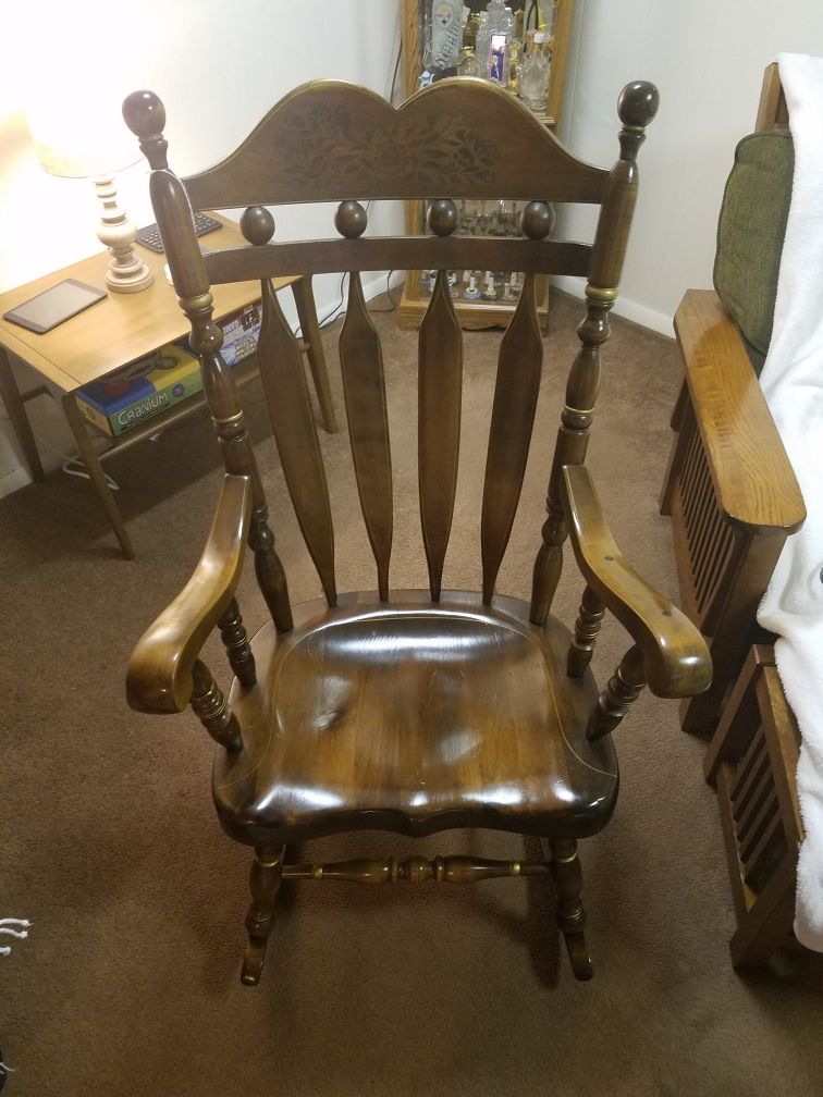 Ethan Allen Old Tavern Rocking Chair & End Tables for Sale in Fayette
