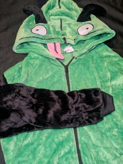 Zim Fleece Onesie Costume