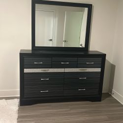 Large Dresser with Mirror 