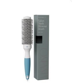 Osensia 1 Inch Ceramic Ionic Round Brush For Blow Drying