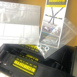 Schroth Racing  8 Point Dbl Shldr Racing Belt