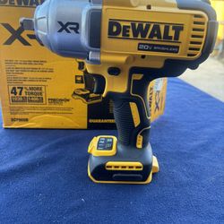 DeWalt 20 V -XR 1/2 High Torque Impact Wrench 3 Speed Brand New Tool Only  Pickup Only 