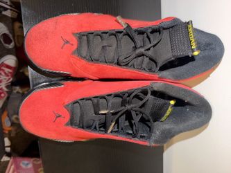 Air Jordan 14 Ferrari Red Sneakers
