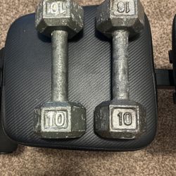 10 Ibs Dumbbells 